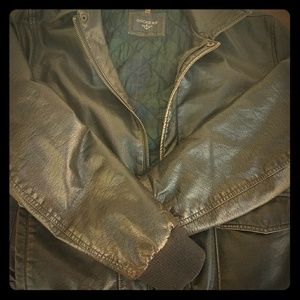 Dockers vintage brown leather jacket